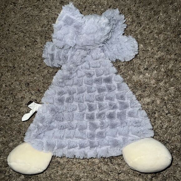 Demdaco Ellery elephant Rattle Blanket Soft Plush Lovey‎ - Picture 5 of 5